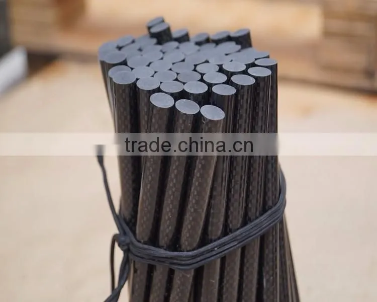 Factory directly sell rc place carbon fiber rod,pultrusion carbon fiber rod,solid carbon fiber rod