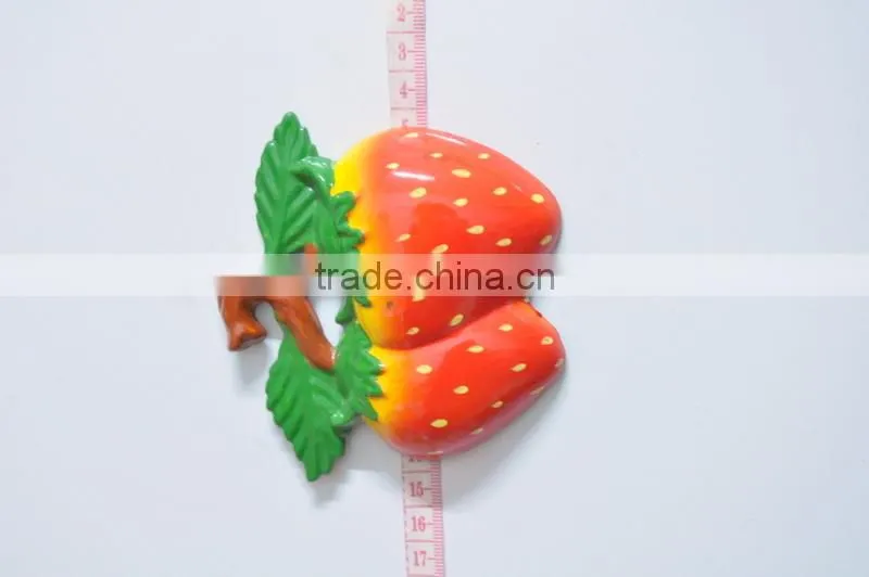Kids Fruits and Vegetables Apple Banana Corn Tomato Strawberry Collecting Series Design Beautiful Custom Made Fridge Magnets