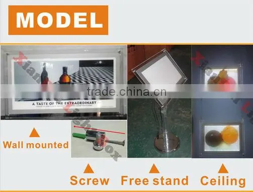 2016 Cosmetic Crystal LED Panel Light Box