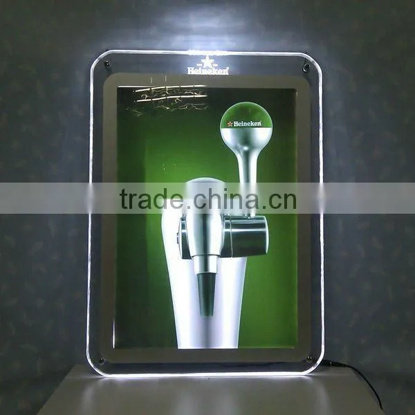 LED Crystal Ultra Thin Light Box