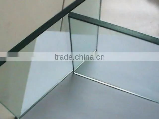 3mm 4mm 5mm Wardrobe Door Mirror glass with double coated paint