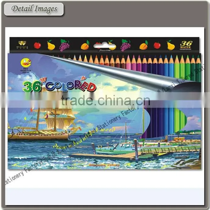 Drawing Water Lead Color Pencils With Colored Box