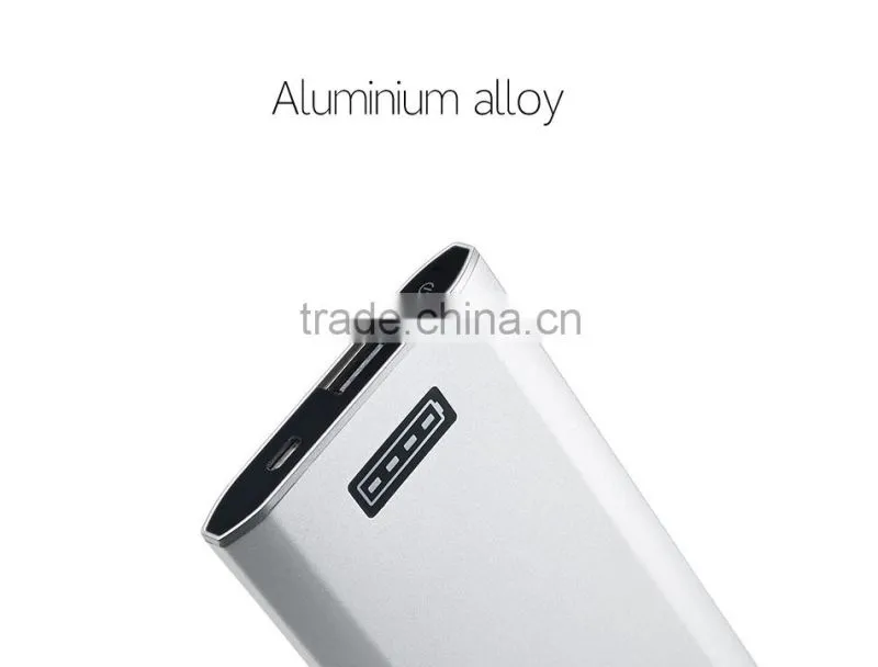 5300mah metal slim size external mobile power bank wit led indicator