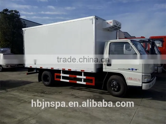 capacity 2T JMC truck refrigerator with good refrigerator unit