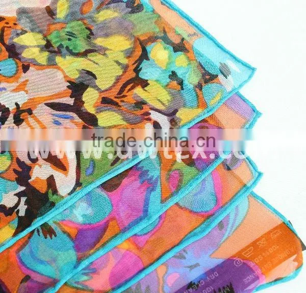 2012 latest silk scarf