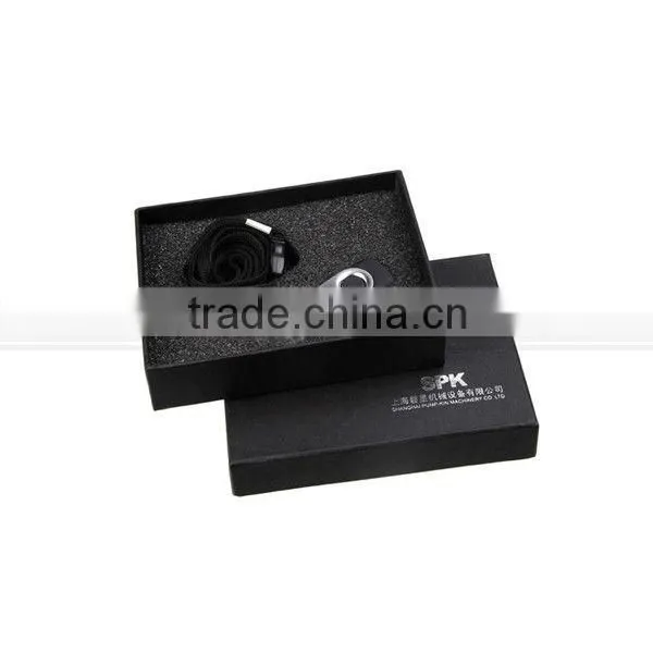 Hat paper gift box with magnet customized box packaging for USB flash disk supplier in Guangzhou China
