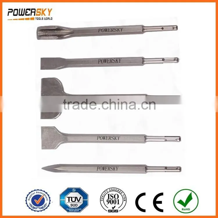 SDS Plus Round Body Chisel for Concrete and Masonry Material