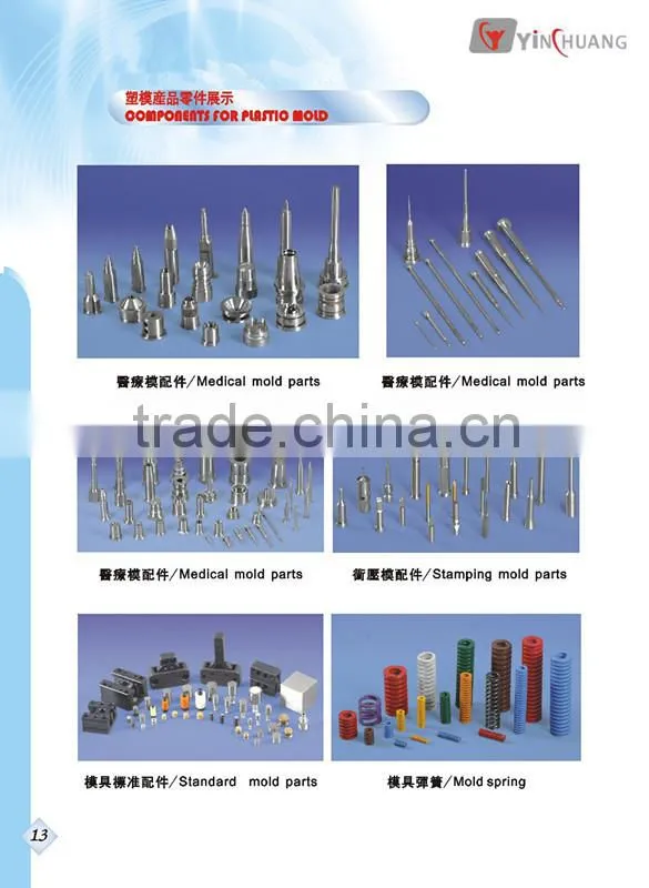 China factory specialized in precision components date mark inserts for die casting mold