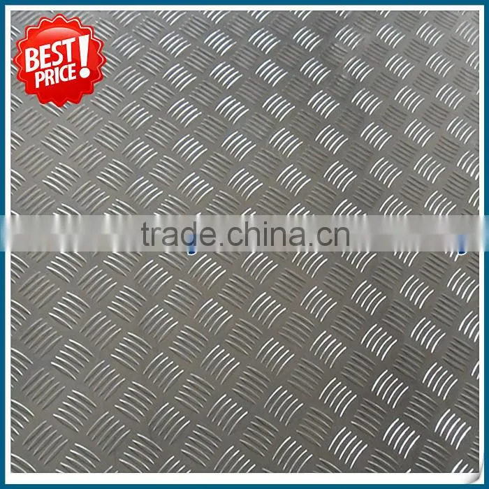 5083 5251 5086 5005 Aluminum checkered plate for boat deck