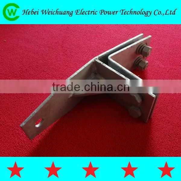 tension clamp for electrical fitting