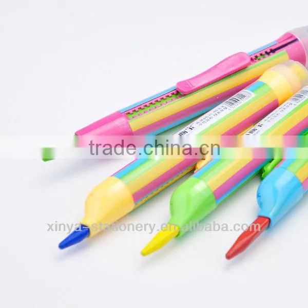 student' crayons,4 colors rotating crayon,4 in 1 crayon