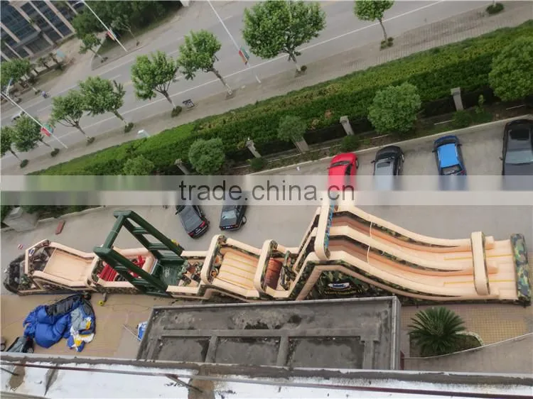 Gaint 2016 fashionable outdoor inflatable obstacle course for sale
