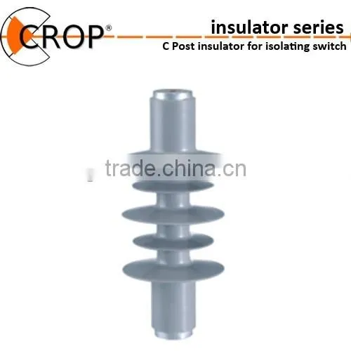Post insulator for isolating switch