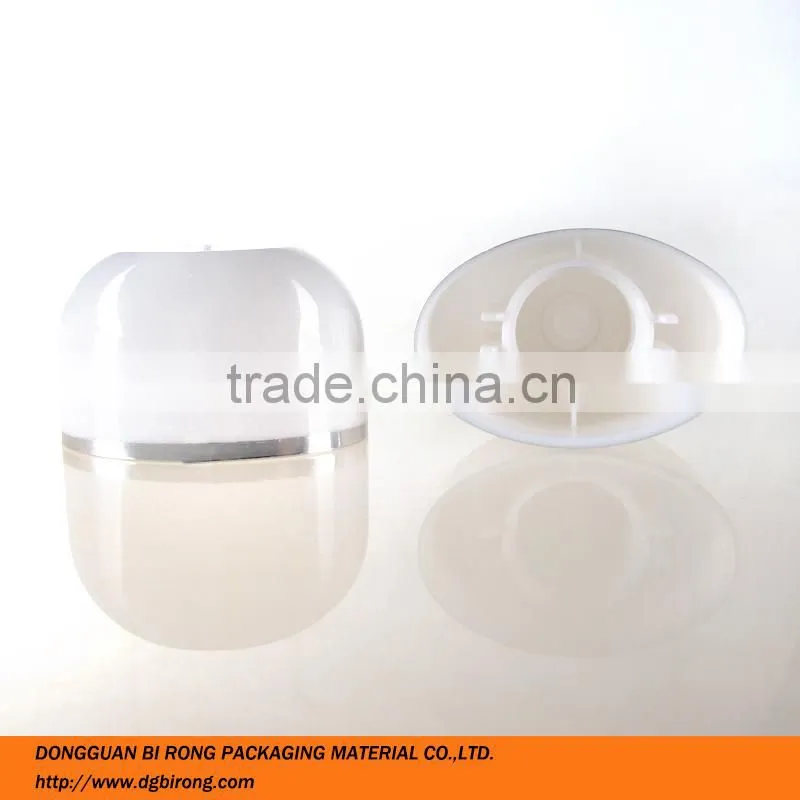 50g Oval Plasic Sunblock Tube Packaging