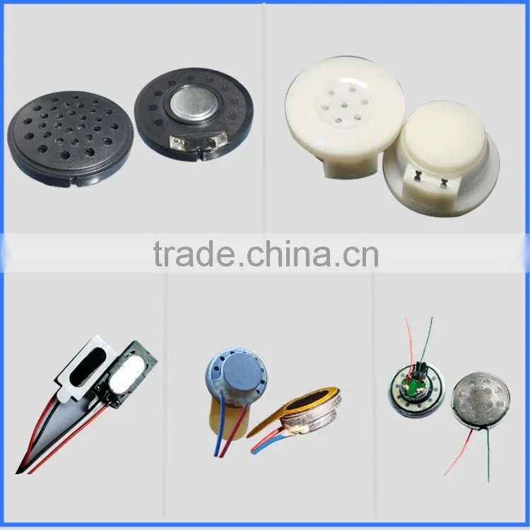 32Ohm 12mm Cell Phone Receiver with 97dB Sound Pressure Level