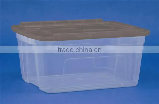 clear plastic storage box with lids supplier