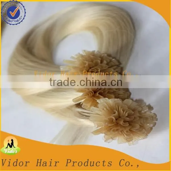 Human Hair 100% Human Hair Extension I tip culry hair extension