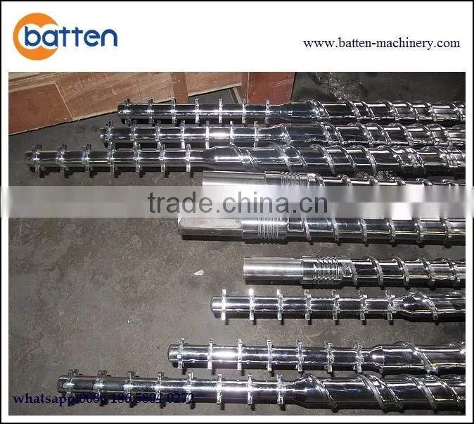 HDPE pipe plastic extrusion line screw barrel
