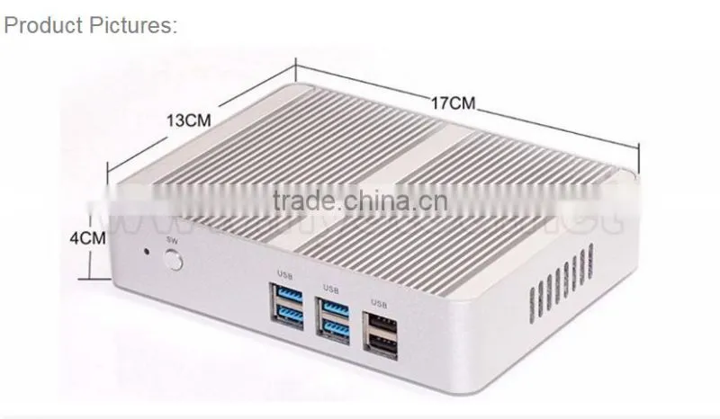 TOP mini computer linux Intel Corei3 laptop 5005u 12V i3 X86 Windows 8 Barebone mini laptop Linux Server WiFi HDMI VGA 1080P