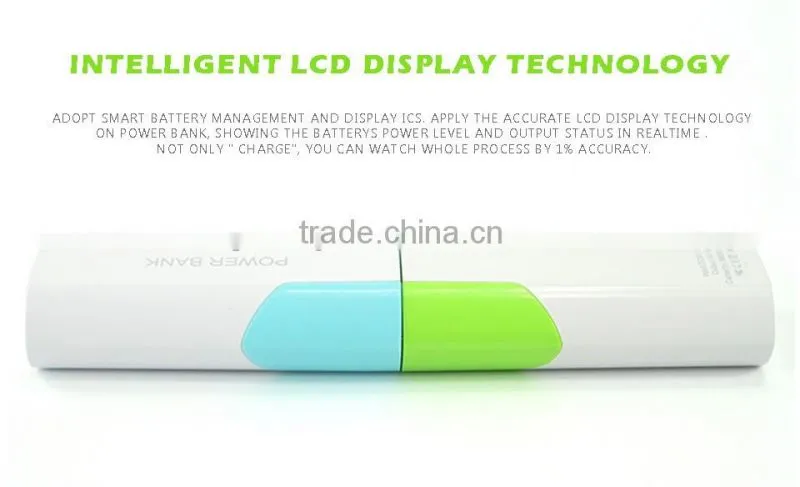 2016 New Mini Power Bank 2400mAh Portable Charger 18650 Charger Device for Smart Mobile Phone Power Supply Powerbank 6598