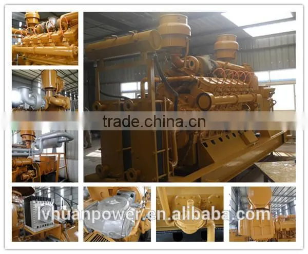 CE certified 10kw - 1mw methane coal gas generator /shale gas generator for sale