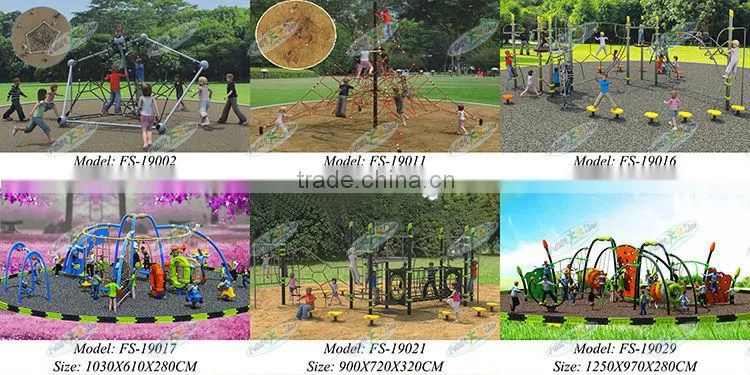 European standard outdoor combined climbing slide