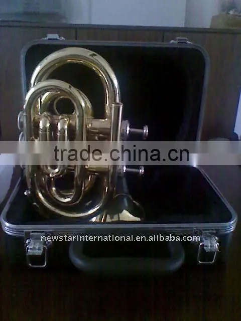 Gold lacquer Pocket trumpet