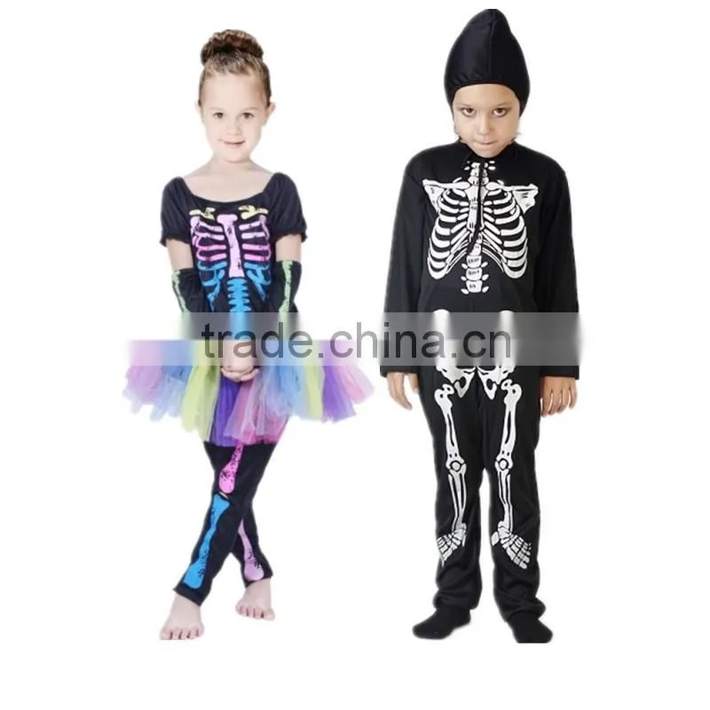 2016 hot sale realistic halloween fancy dress national children's costumes for kids