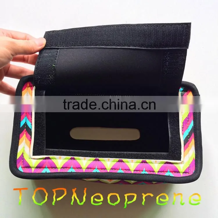 Neoprene Napkin Case Facial Tissue Holder Box Hand Wash Paper Cover