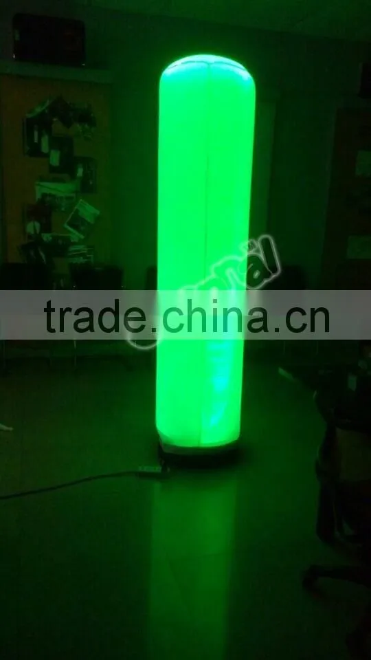 Inflatable Remote Control Color Led Lighting Column Decoration Inflatable Indoor Party Decoration Lighting Products