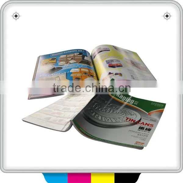 Fashion trade magazine hardcover magazine printing econocmic magazine printing