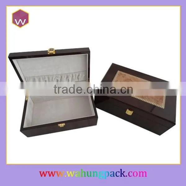 Small Square Designer Perfume Box / Custom Logo MDF Perfume Bottle Box