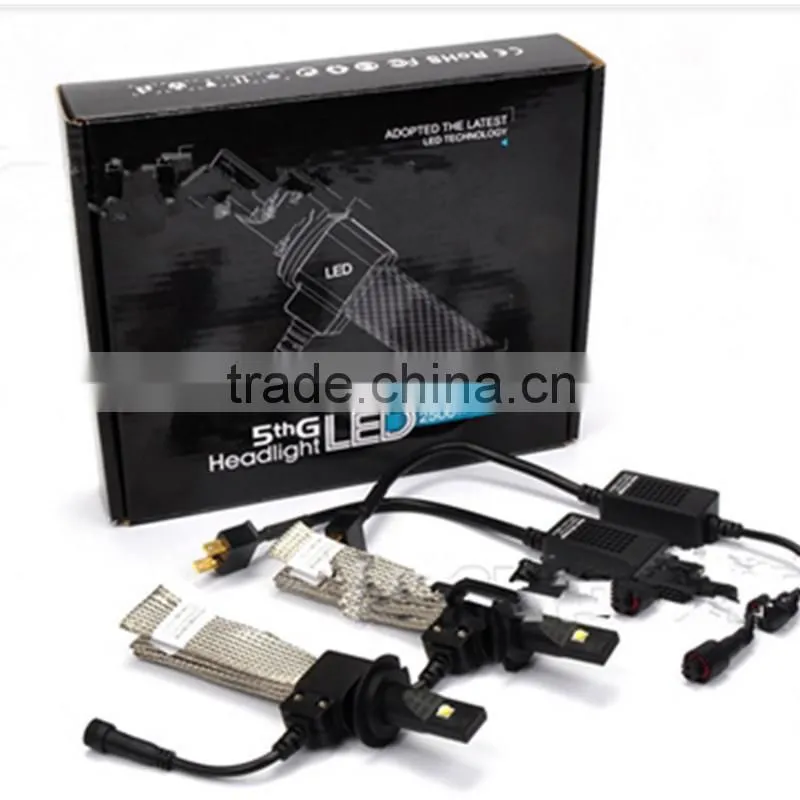 New Car LED Headlight car accessories car led lights 9005 hb3 headlight bulb 6000LM 9005 led headlight 40W led headlight bulb