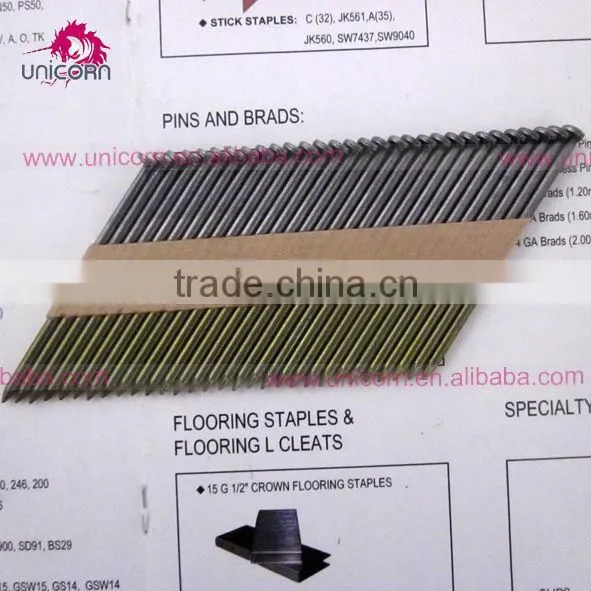 0.12 inch diameter framing nails