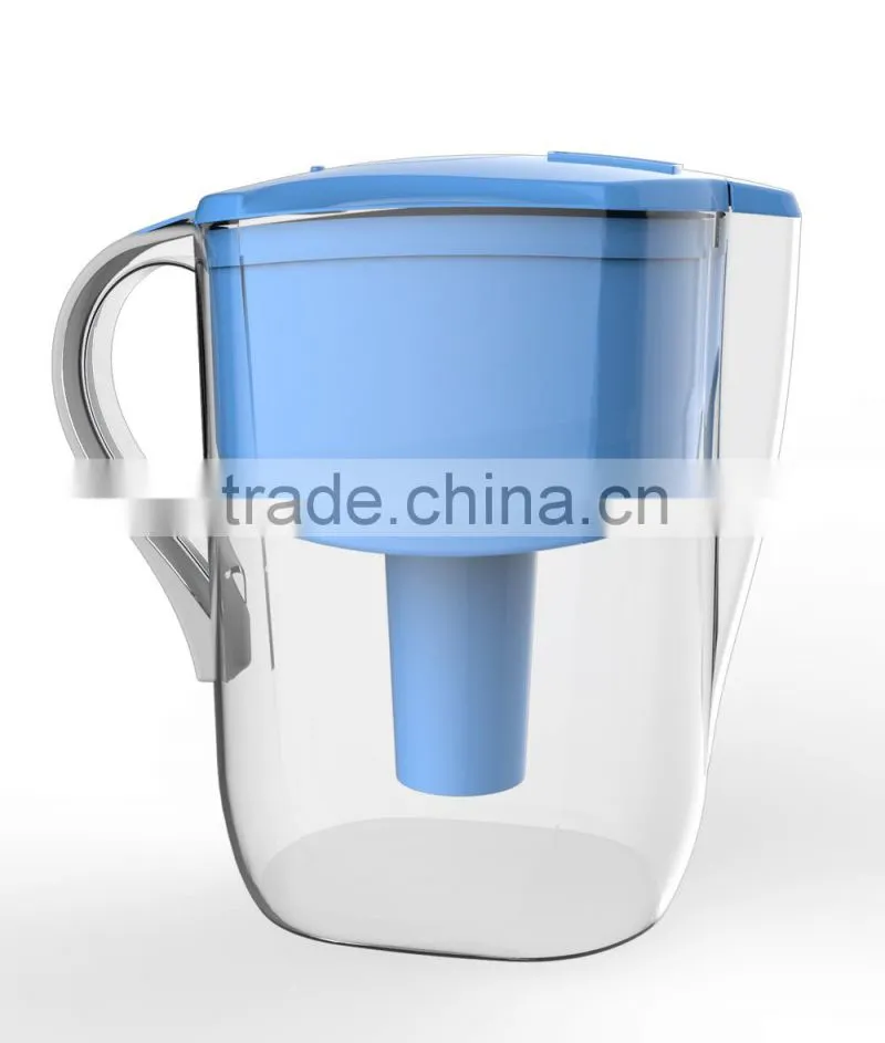 3.5L alkaline water filter pitcher/ Activated Carbon water filter system /water filter jug