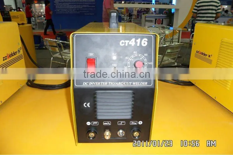 CT416 Inverter Welder has three function TIG,MMA and CUT