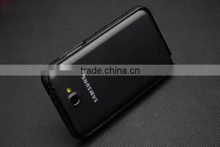 metallic aluminum bumper Case For Samsung galaxy note 2