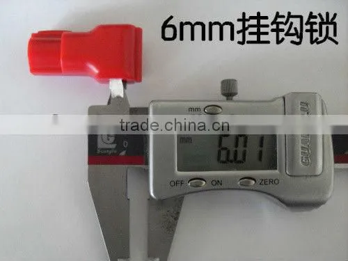 SHOWBAO EAS retail security plastic stoplock for single prong/ euro hook