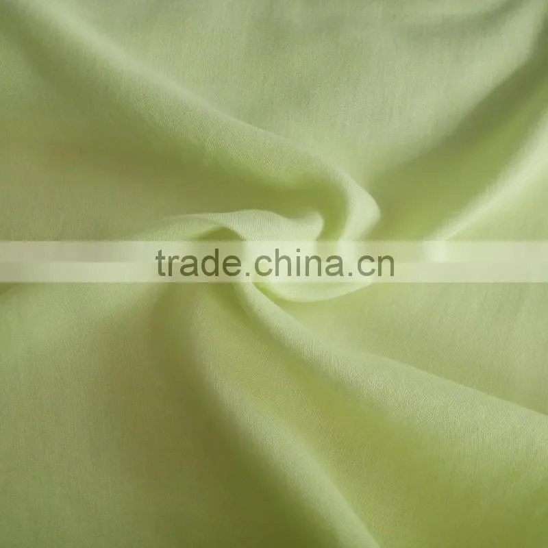 21S 100% Rayon Plain Fabric For Dress