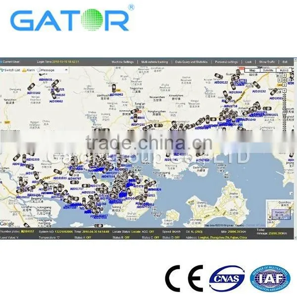 Fleet management Gps / gps tracker / gps tracking software GS102