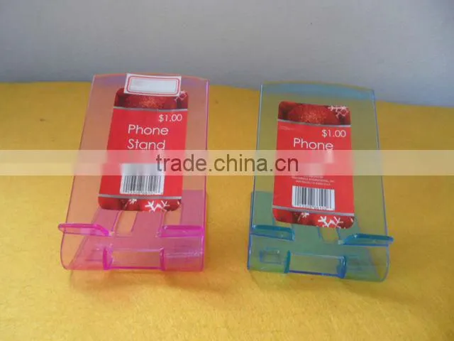 Colour Plastic PS mobile phone holder