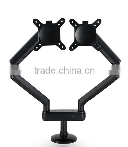Dual Monitor Desktop Mount w/ Full Quick Release Arms Dual Monitor Arm Stand