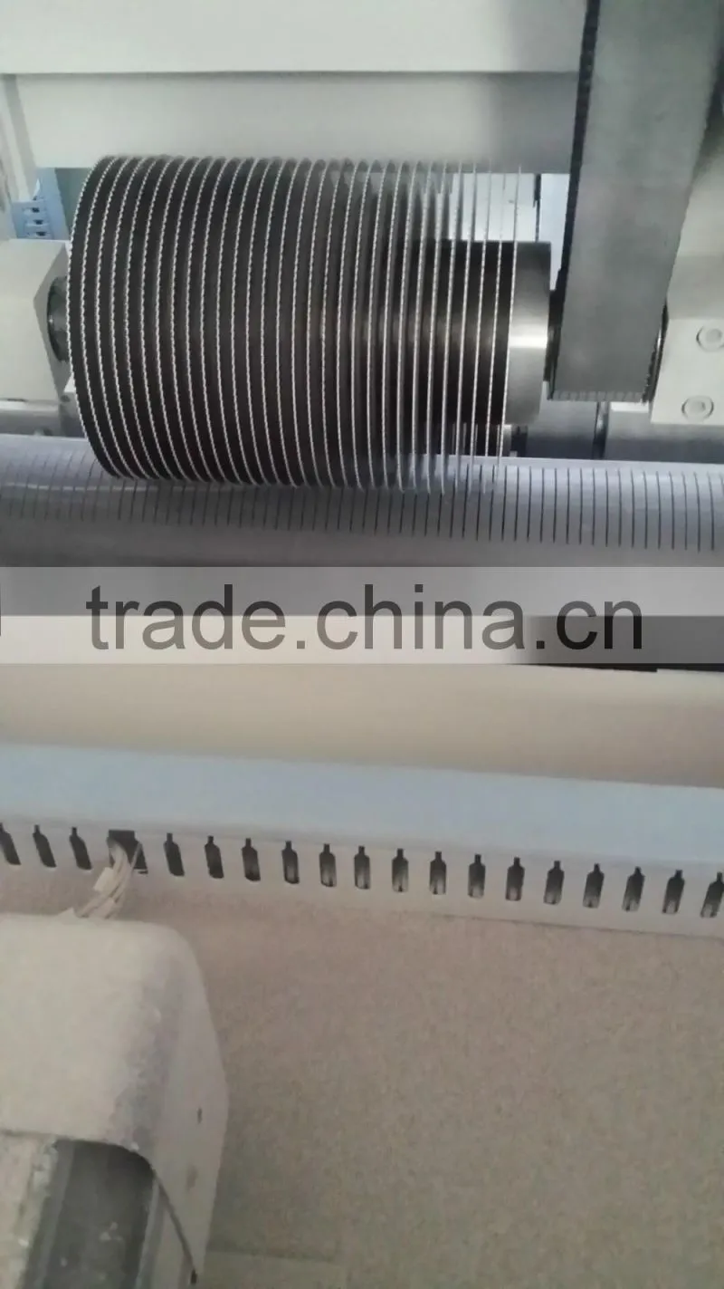plastic pvc pipe slotting grooving machine