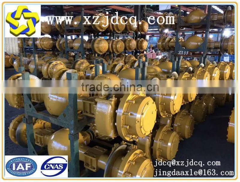 xcmg official axle supplier and manufacturing XS142J single drum wheel vibratory road roller front driving axle CY1450 CY1450A