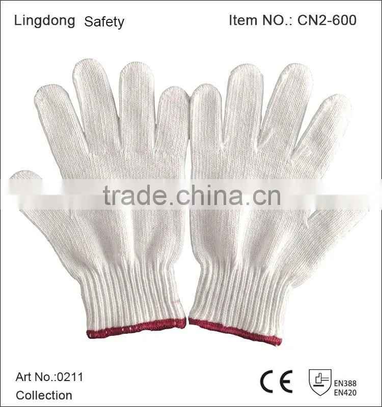 COTTON KNITTED GLOVES