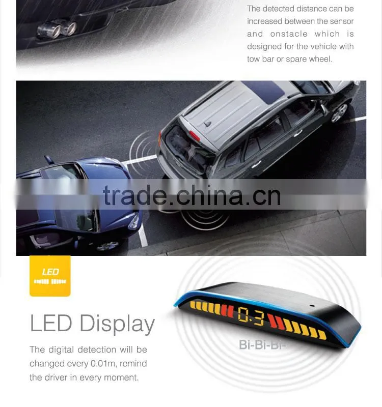 Steelmate PTS410M19 parking sensor, reverse parking sensors, parking assist system