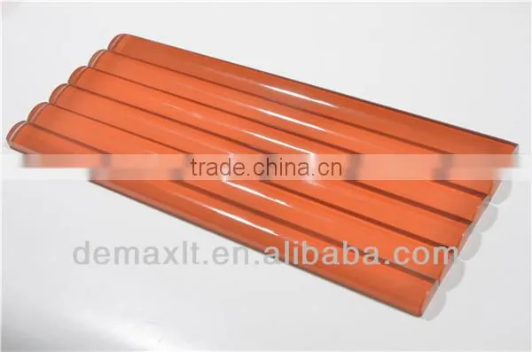 Interior Decorative Material Yellow Glass Liner