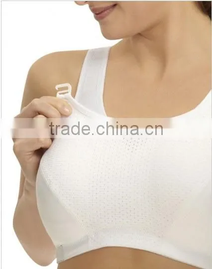 hot sell stylish quick dry microfiber ladies sport bra