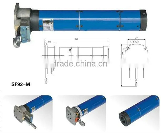 Tubular Motor & 92mm tubular motor & 330Nm tubualr motor&ac tubular motor