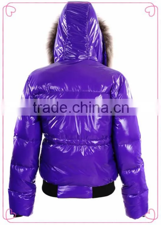 brand name womens winter jacket with fur hood